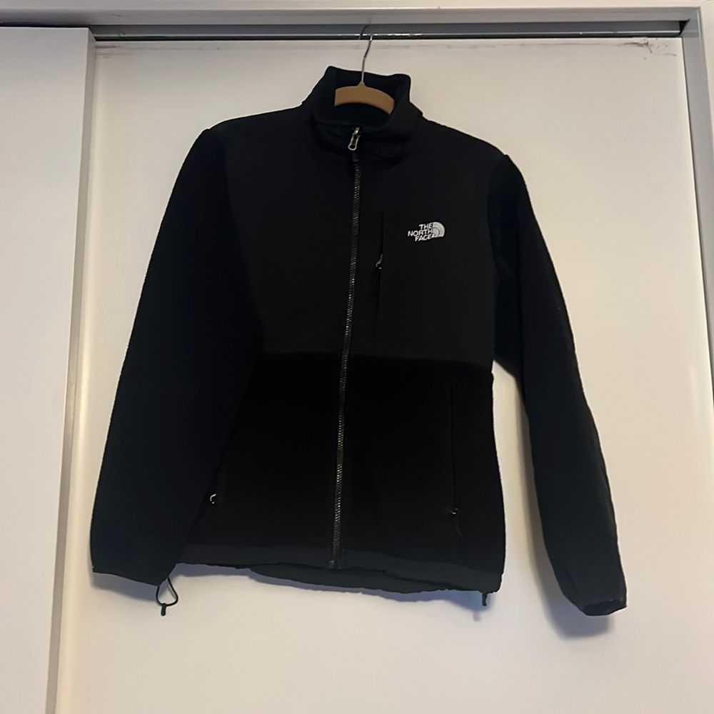 Black fleece North Face jacket